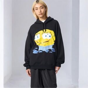 SpongeBob SquarePants Cactus Plant Flea Market black hoodie
